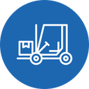 پیش‌نمایش فایل logistic-delivery-shipping-luggage-parcel-boxes-transport-forklift-2 از پک تحویل لجستیکی