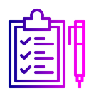 پیش‌نمایش فایل clipboard-checklist-list-id-sign-logistic-pen-tick-delivery-identify-16 از پک تحویل لجستیکی