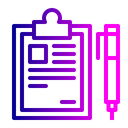 پیش‌نمایش فایل clipboard-checklist-list-id-sign-logistic-pen-tick-delivery-identify-19 از پک تحویل لجستیکی