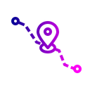 پیش‌نمایش فایل location-navigation-pin-marker-logistic-delivery-detaination-source-current-4 از پک تحویل لجستیکی