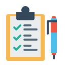 پیش‌نمایش فایل clipboard-checklist-list-id-sign-logistic-pen-tick-delivery-identify-20 از پک تحویل لجستیکی