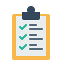 پیش‌نمایش فایل clipboard-checklist-list-id-sign-logistic-pen-tick-delivery-identify-22 از پک تحویل لجستیکی