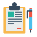 پیش‌نمایش فایل clipboard-checklist-list-id-sign-logistic-pen-tick-delivery-identify-23 از پک تحویل لجستیکی