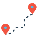 پیش‌نمایش فایل location-navigation-pin-marker-logistic-delivery-detaination-source-11 از پک تحویل لجستیکی
