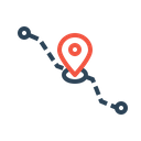پیش‌نمایش فایل location-navigation-pin-marker-logistic-delivery-detaination-source-current-7 از پک تحویل لجستیکی