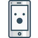 پیش‌نمایش فایل browser-mobile-application-amazed-smiley-sign-emoji-2 از پک Mobile Layout 