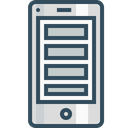 پیش‌نمایش فایل browser-webpage-mobile-grid-layout-wireframe-application-horizonatal-2 از پک Mobile Layout 