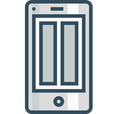 پیش‌نمایش فایل browser-webpage-mobile-grid-layout-wireframe-application-vertical-2 از پک Mobile Layout 