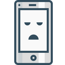 پیش‌نمایش فایل mobile-application-layout-design-bored-smiley-sign-emoji-6 از پک Mobile Layout 