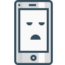 پیش‌نمایش فایل mobile-application-layout-design-bored-smiley-sign-emoji-7 از پک Mobile Layout 