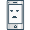 پیش‌نمایش فایل mobile-application-layout-design-bored-smiley-sign-emoji-8 از پک Mobile Layout 