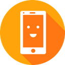پیش‌نمایش فایل browser-mobile-application-happy-face-smiley-emoj-2 از پک چیدمان موبایل