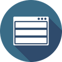 پیش‌نمایش فایل browser-webpage-page-window-row-layout-wireframe از پک چیدمان پنجره