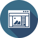 پیش‌نمایش فایل webpage-window-grid-layout-design-blog-browser از پک چیدمان پنجره