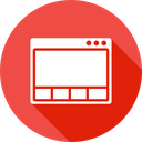 پیش‌نمایش فایل webpage-window-page-grid-layout-design-wireframe از پک چیدمان پنجره