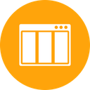 پیش‌نمایش فایل browser-webpage-page-window-column-layout-wireframe-1 از پک چیدمان پنجره