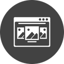 پیش‌نمایش فایل browser-webpage-window-photos-pic-layout-scroll-2 از پک چیدمان پنجره