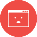 پیش‌نمایش فایل browser-window-webpage-application-confuse-error-smiley-1 از پک چیدمان پنجره