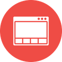 پیش‌نمایش فایل webpage-window-page-grid-layout-design-wireframe-1 از پک چیدمان پنجره