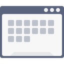 پیش‌نمایش فایل browser-webpage-window-grid-layout-wireframe-application-2 از پک چیدمان پنجره