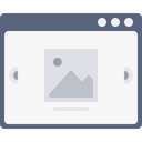 پیش‌نمایش فایل browser-webpage-window-photos-pic-layout-scroll-5 از پک چیدمان پنجره