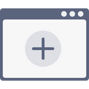 پیش‌نمایش فایل webpage-window-app-application-add-insert-sign-layout-2 از پک چیدمان پنجره