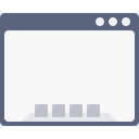 پیش‌نمایش فایل webpage-window-app-application-layout-design-footer-5 از پک چیدمان پنجره