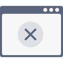 پیش‌نمایش فایل webpage-window-app-application-multiplication-delete-sign-layout-2 از پک چیدمان پنجره