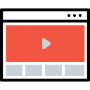 پیش‌نمایش فایل browser-application-video-site-window-page-1 از پک چیدمان پنجره