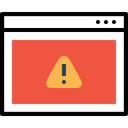 پیش‌نمایش فایل browser-webpage-window-caution-error-alert-danger-3 از پک چیدمان پنجره