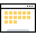 پیش‌نمایش فایل browser-webpage-window-grid-layout-wireframe-application-3 از پک چیدمان پنجره