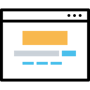 پیش‌نمایش فایل webpage-design-window-google-search-engine-layout-wireframe-3 از پک چیدمان پنجره