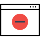 پیش‌نمایش فایل webpage-window-app-application-delete-minus-sign-layout-3 از پک چیدمان پنجره