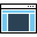 پیش‌نمایش فایل webpage-window-blog-layout-grid-newsfeed-advertiesment-3 از پک چیدمان پنجره