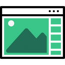 پیش‌نمایش فایل webpage-window-layout-design-blog-browser-web-3 از پک چیدمان پنجره