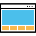 پیش‌نمایش فایل webpage-window-page-grid-layout-design-wireframe-3 از پک چیدمان پنجره