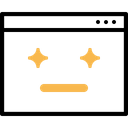 پیش‌نمایش فایل window-webpage-layout-design-star-smiley-favorite-sign-3 از پک چیدمان پنجره