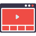 پیش‌نمایش فایل browser-application-video-site-window-page-2 از پک چیدمان پنجره
