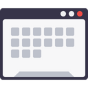 پیش‌نمایش فایل browser-webpage-window-grid-layout-wireframe-application-4 از پک چیدمان پنجره