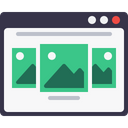 پیش‌نمایش فایل browser-webpage-window-photos-pic-layout-scroll-8 از پک چیدمان پنجره