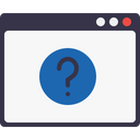 پیش‌نمایش فایل webpage-window-application-questionmark-help-sign-layout-4 از پک چیدمان پنجره