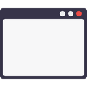پیش‌نمایش فایل webpage-window-blank-page-layout-design-wireframe-4 از پک چیدمان پنجره