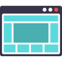 پیش‌نمایش فایل webpage-window-grid-layout-wireframe-page-content-9 از پک چیدمان پنجره