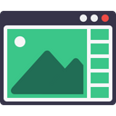 پیش‌نمایش فایل webpage-window-layout-design-blog-browser-web-4 از پک چیدمان پنجره
