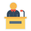 پیش‌نمایش فایل hotel-restaurant-receiptionist-announcement-speaker-customer-service-2 از پک سفر و هتل