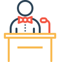 پیش‌نمایش فایل hotel-restaurant-receiptionist-announcement-speaker-customer-service-5 از پک سفر و هتل