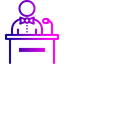 پیش‌نمایش فایل hotel-restaurant-receiptionist-announcement-speaker-customer-service-7 از پک سفر و هتل