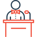 پیش‌نمایش فایل hotel-restaurant-receiptionist-announcement-speaker-customer-service-10 از پک سفر و هتل