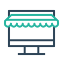 پیش‌نمایش فایل ecommerce-shop-laptop-shopping-store-online-finance-buy-sell از پک تجارت الکترونیک