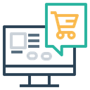 پیش‌نمایش فایل laptop-chat-shop-shopping-offer-notification-mail-ecommerce-1 از پک تجارت الکترونیک